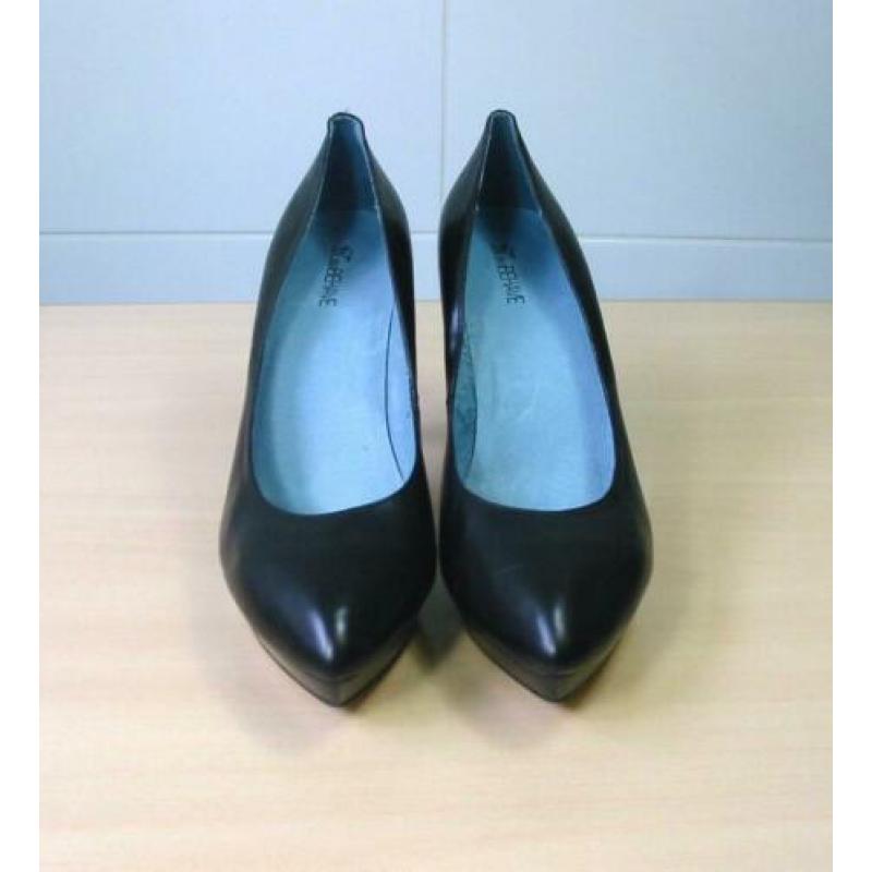 Miss Behave leer high heels hoge hakken pumps 41 nieuwstaat