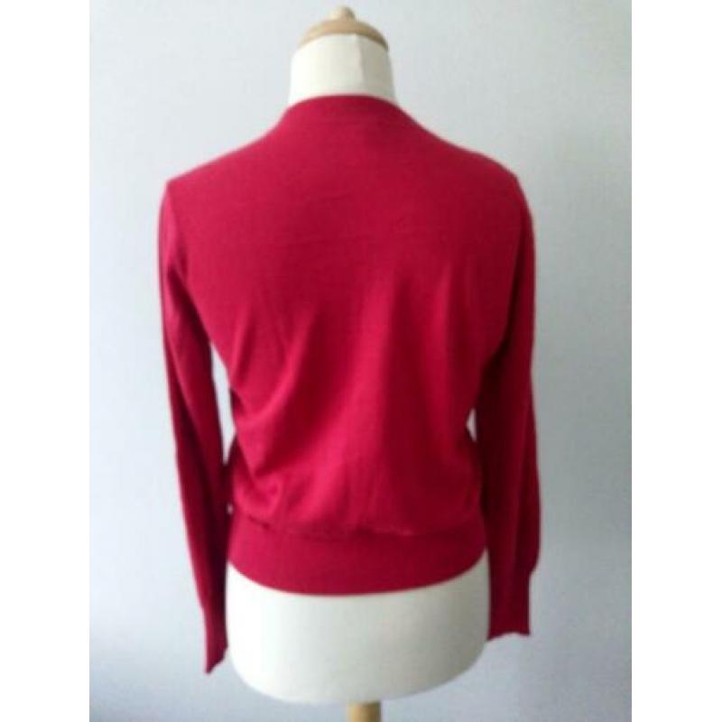 Rood vestje Purdey maat XL