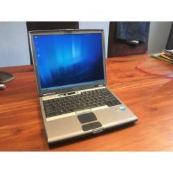 14 inch Dell Windows XP laptop. Pentium M 1,6 Ghz, 40GB HDD