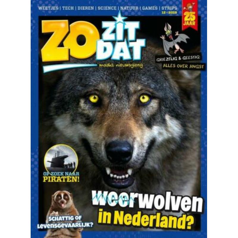 tijdschrift zo zit dat complete jaargang 2019 nieuw/als nieu