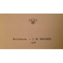 Onze Letterkunde, Dr. J. van der Valk, deel II en III, 1908