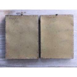 vintage landschap schilderijen set