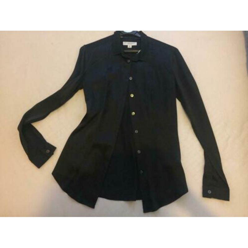 Authentic Burberry Zijde blouse XS