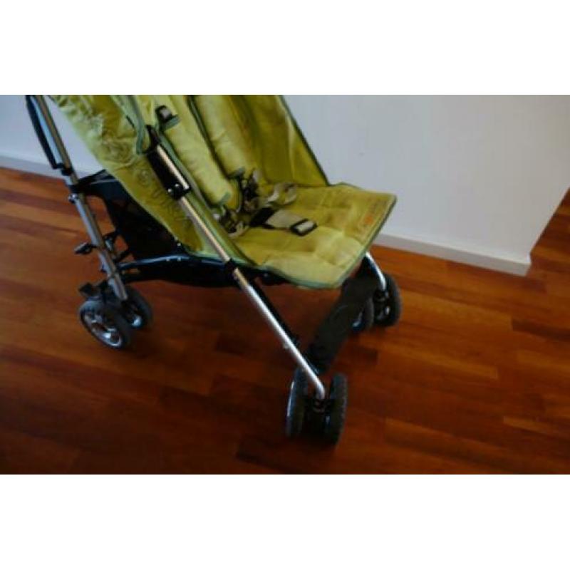 Lime groene Koelstra buggy 5 standen