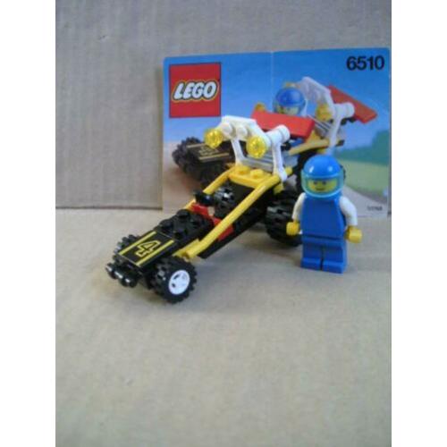 Lego set 6510 Raceauto, buggy compleet met bouwboekje