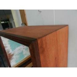 boekenkastje vintage houten kast
