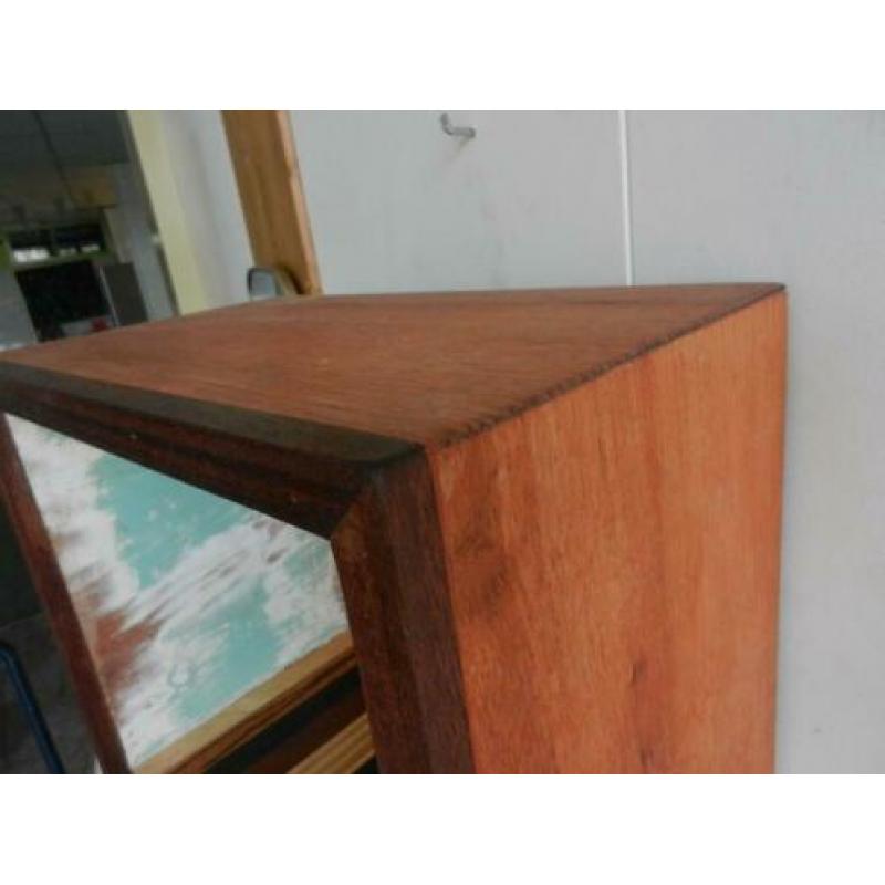 boekenkastje vintage houten kast