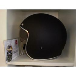 Motor brommer helm mat zwart mt le mans helm xs s m l xl xxl