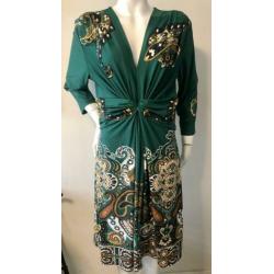 Prachtige groene jurk van Altea mt xl