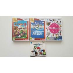 Nintendo Wii spelcomputer+games
