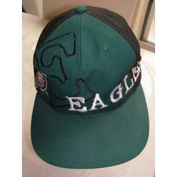 Base-Ball CAP groen-zwart EAGLES design - NIEUW