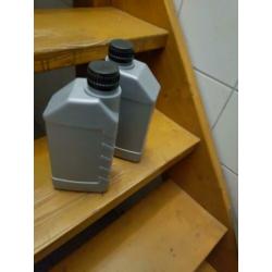 Flacons grijs 1 liter 0,75 per stuk