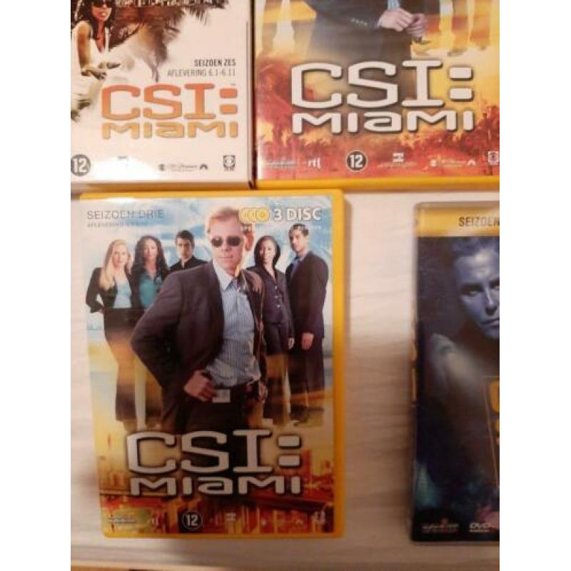 DVD serie van CSI