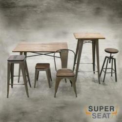 Tweedehand horeca design stoelen, restaurant cafe stoel 245