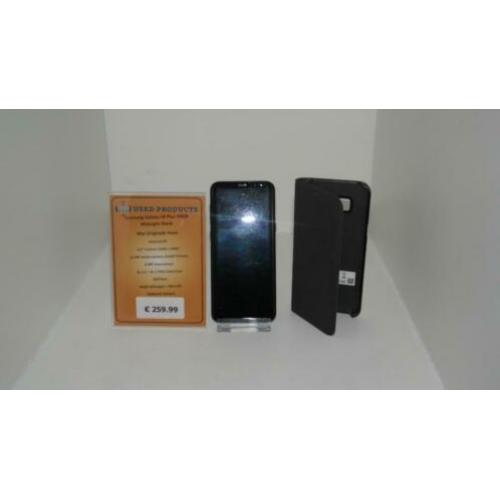 Samsung Galaxy S8+ 64GB Midnight Black Met Hoes *803100*