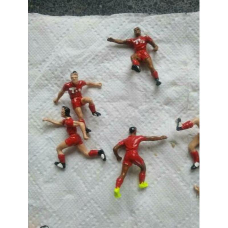 modelbouw voetbalwedstrijd