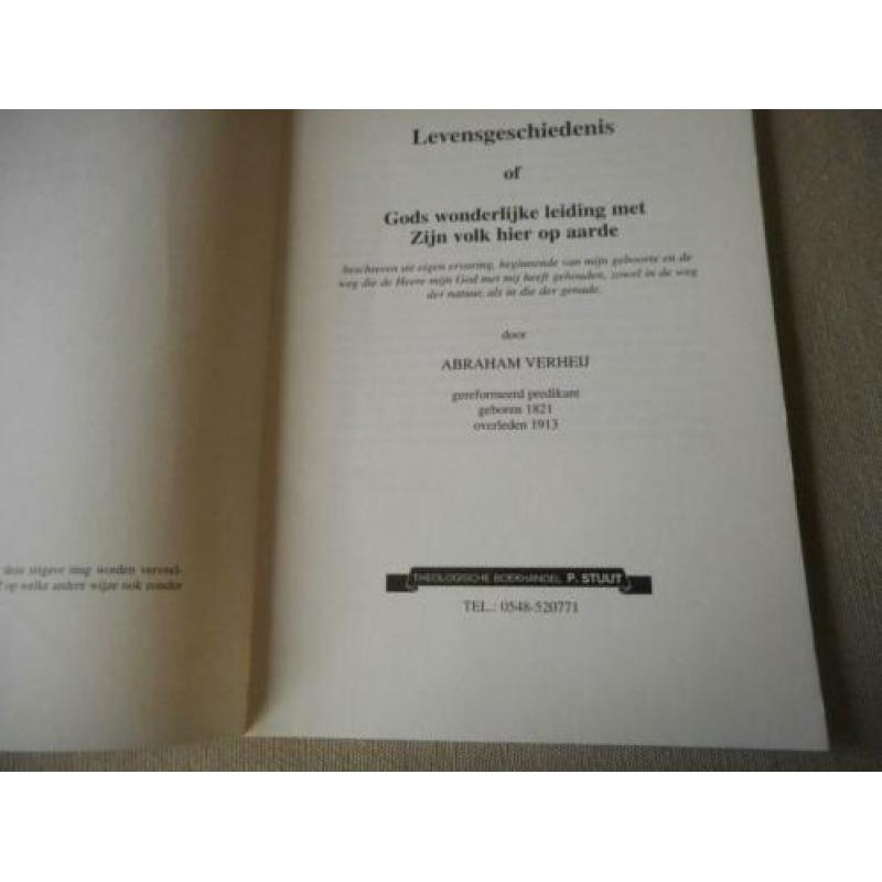 Levensgeschiedenis van Abraham Verheij
