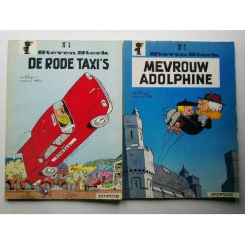steven sterk. deel 1 t/m 7. compleet. PEYO/WALTHERY