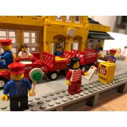 Lego 9V Trein 4554 - Metro Station (100% compleet)