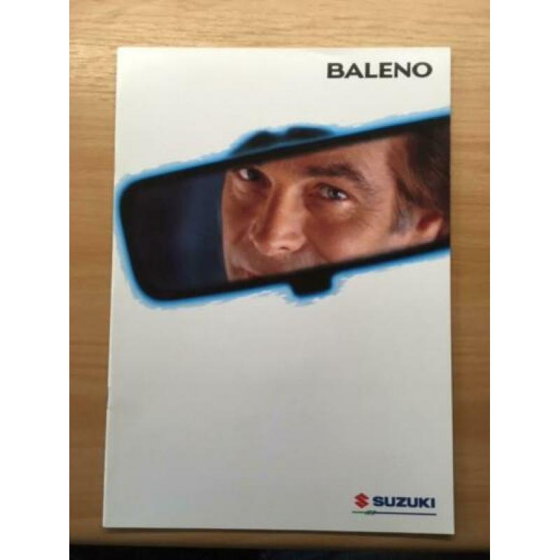 Autofolder/Brochure Suzuki Baleno 1996 20 pagina's