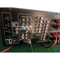 receiver en 5.1kliphs 5.1 speaker set met active sub