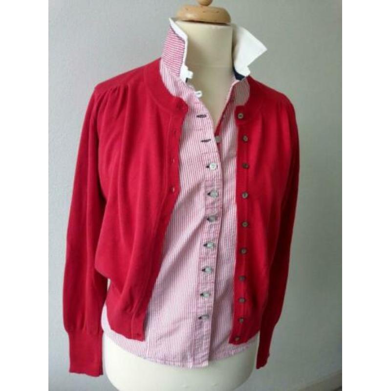 Rood vestje Purdey maat XL