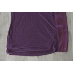 Paars dames jurk SUPERSTAR, maat XL, NIEUW! (d21)