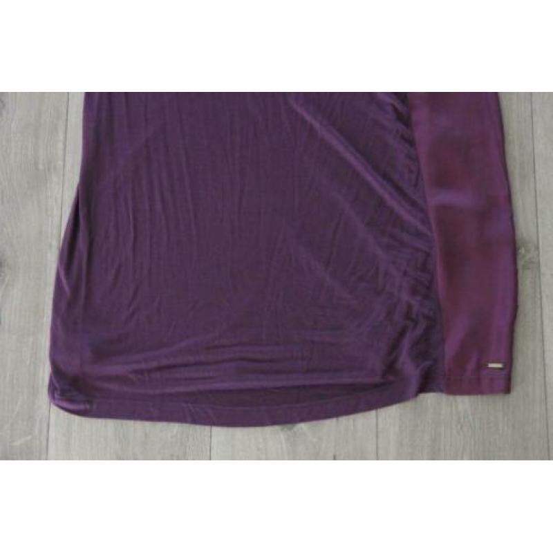 Paars dames jurk SUPERSTAR, maat XL, NIEUW! (d21)