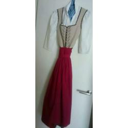 Tiroler Trachten 3 delig Dirndl mt 38