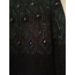 Zwarte alpaca-wolblend trui H&M, maat M, zgan