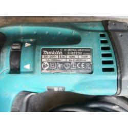 Makita HR2230 SDS-plus boorhamer 230v - gereviseerd!