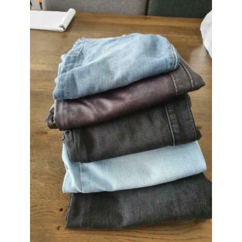 Broek broeken jeans 28 36 HM mango