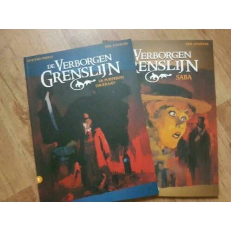De Verborgen Grenslijn Strips (Deel 1 en 2, 2007)