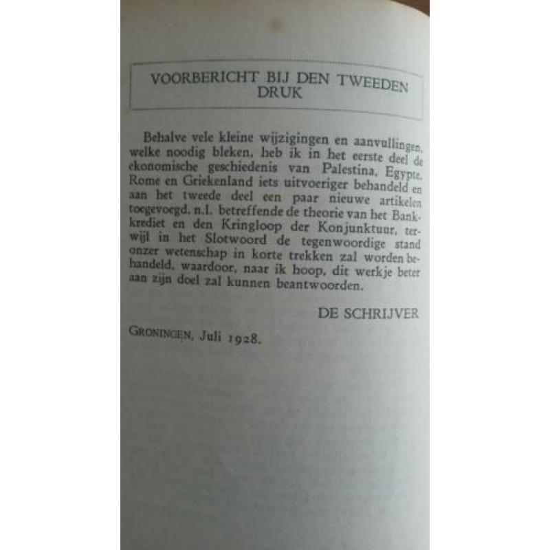 Beknopte geschiedenis der staathuishoudkunde uit 1928