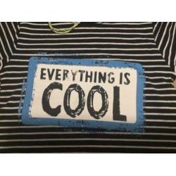 Nieuw setje O’Chillie gestreept longsleeve en broekje 68