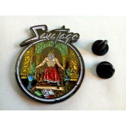 Savatage mooie en nieuwe shaped metal pin speld badge n3