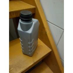 Flacons grijs 1 liter 0,75 per stuk