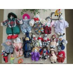 Tk 21 Brocante Clowntjes in goede staat.