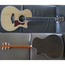 Taylor 414CE-R volledig massief Sitka Spruce en Rosewood