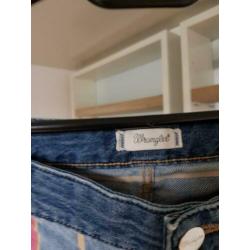 Wranger jeans cropped flare