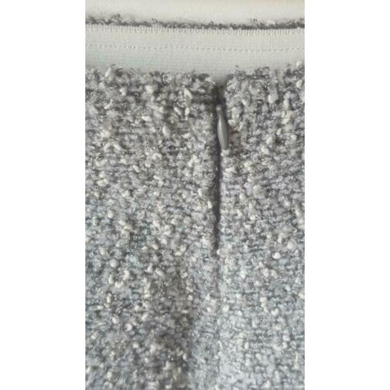 Vanilia mooie lichtgrijze rok maat 40 medium