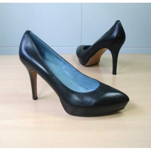 Miss Behave leer high heels hoge hakken pumps 41 nieuwstaat