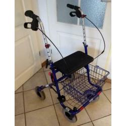 Degelijke rollator IN ZEER GOEDE STAAT!!