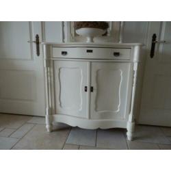 Landelijk brocant Biedermeier kast dressoir