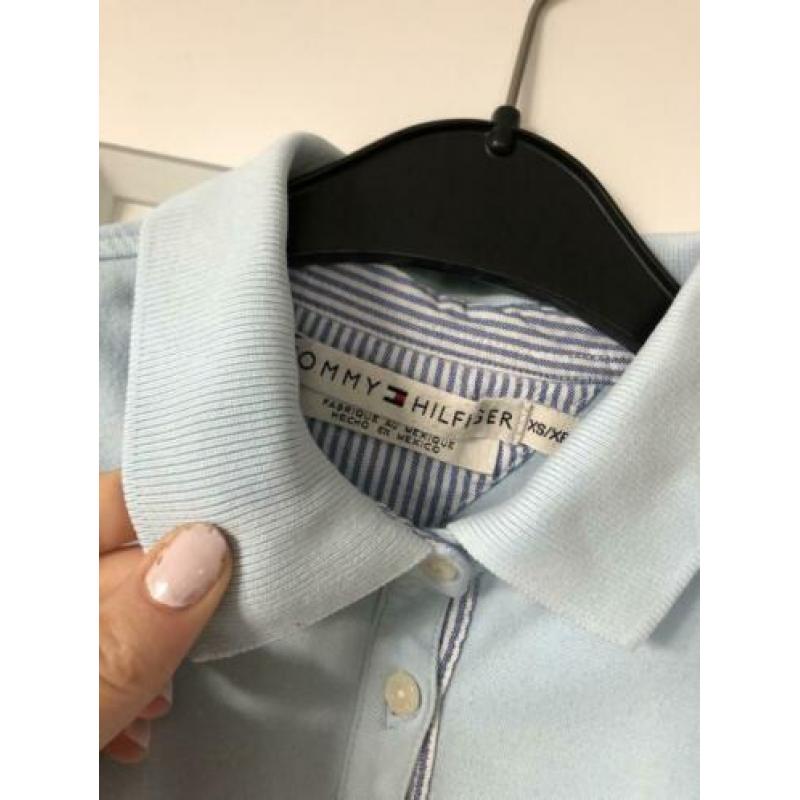 Tommy Hilfiger polo XS blauw dames