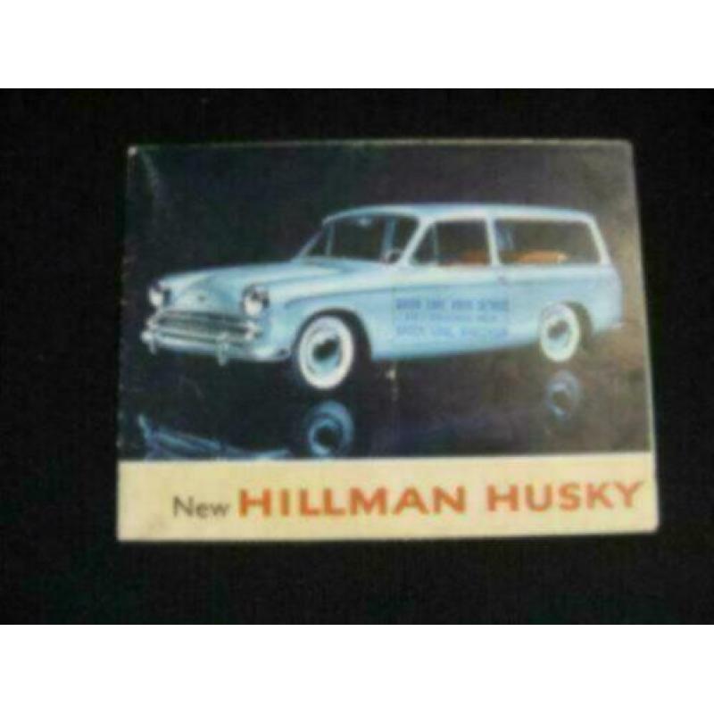 1959 Hillman Husky Brochure USA