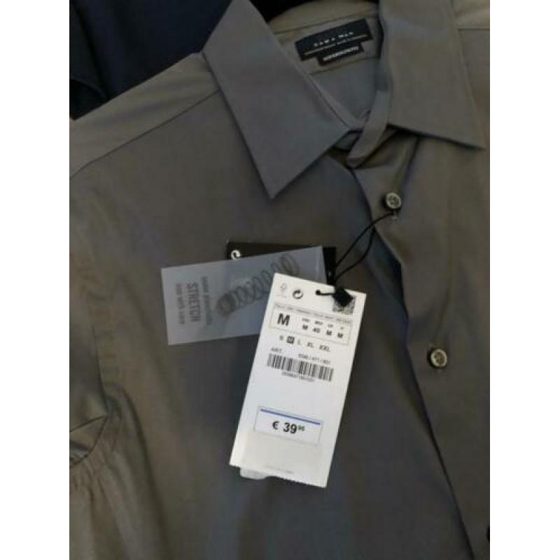 4 mooie overhemden zara M