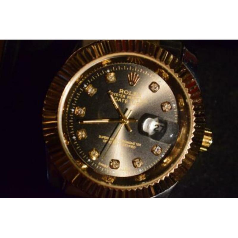 Rolex datejust diamanten wijzerplaat
