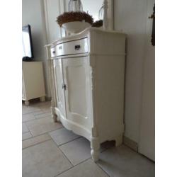 Landelijk brocant Biedermeier kast dressoir