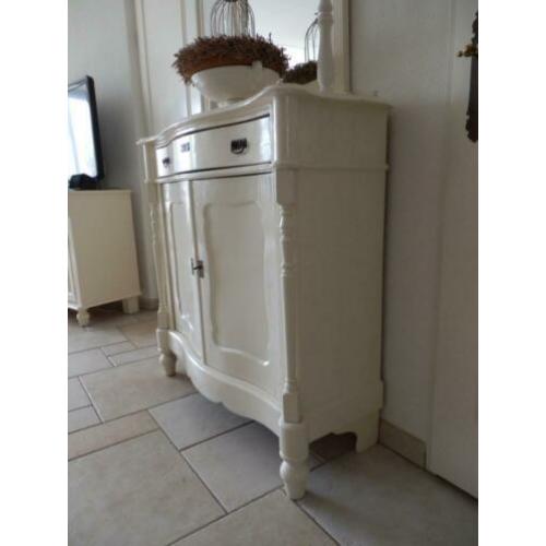 Landelijk brocant Biedermeier kast dressoir